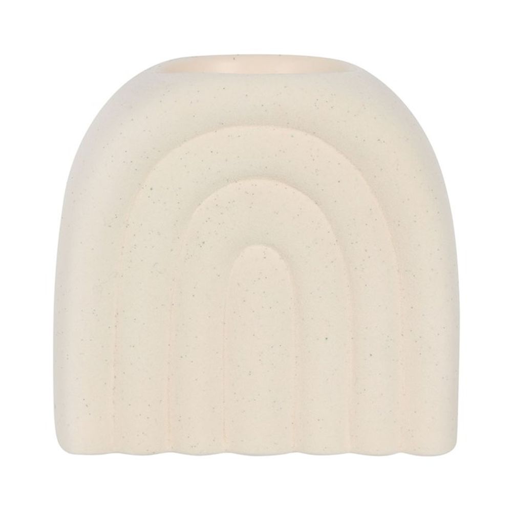 Arched Cream Speckle Oil & Wax Burner